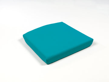 Petrolkék, kosz- és vízálló kültéri párna – prémium olasz kerti bútor